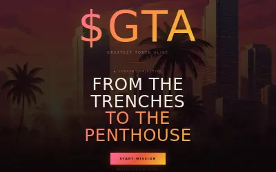 Website screenshot of Greatest Token Alive (2026-06-27)