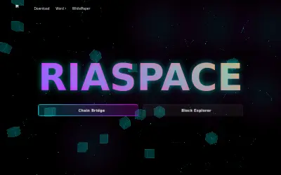 Website screenshot of Riaspace (2026-06-29)