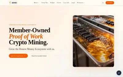 Website screenshot of Iskander Coin (2026-07-01)