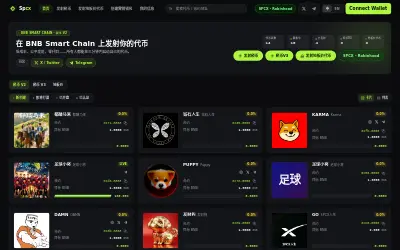 Website screenshot of SPCX (2026-07-06)