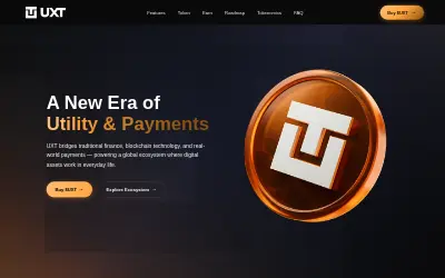 Website screenshot of UXT (2026-07-07)