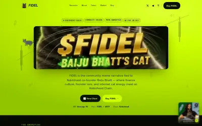 Website screenshot of FIDEL (2026-07-09)