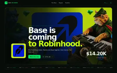Website screenshot of Base In Hood (2026-07-16)
