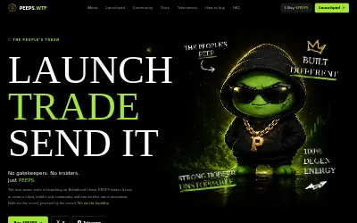 Website screenshot of Peeps (peeps.wtf) (2026-07-20)