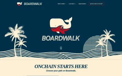 Website screenshot of Boardwalk (2026-07-21)