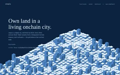Website screenshot of utopiadet (2026-07-21)