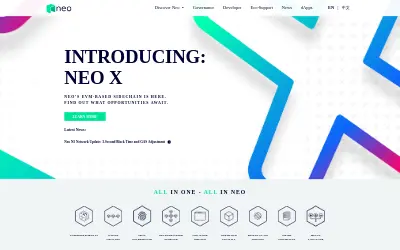 Website screenshot of NEO (2026-05-23)