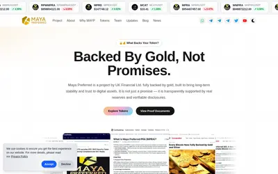 Website screenshot of Maya Preferred 223 (2026-05-20)