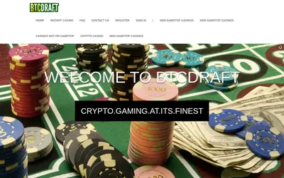 Website screenshot of Draftcoin (2026-05-20)