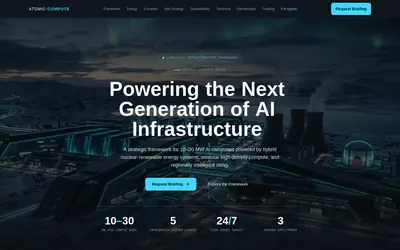 Website screenshot of Giga Watt (2026-05-20)