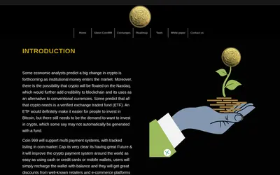 Website screenshot of 999 (2026-05-19)