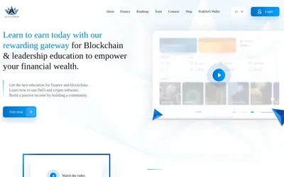 Website screenshot of MarketPeak (2026-04-25)