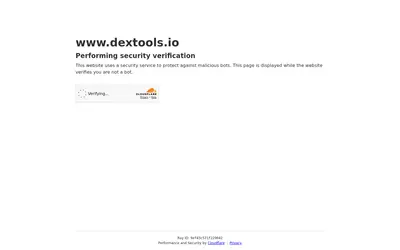 Website screenshot of DexTools (2026-04-20)