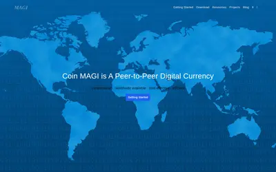 Website screenshot of Magi (2026-05-20)