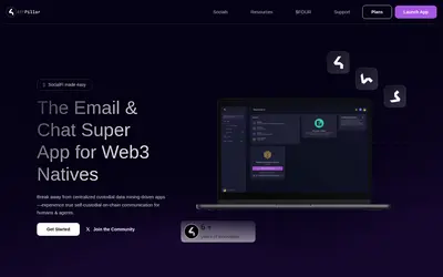 Website screenshot of 4thpillar technologies (2026-04-26)