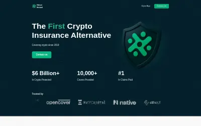 Website screenshot of Wrapped NXM (2026-05-23)