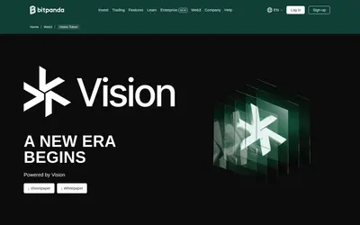 Website screenshot of Bitpanda Ecosystem Token (2026-04-25)