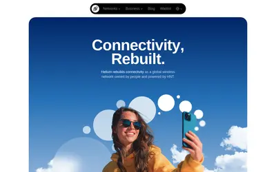 Website screenshot of Helium (2026-05-21)