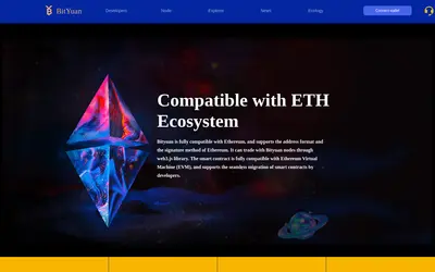 Website screenshot of Bityuan (2026-05-22)