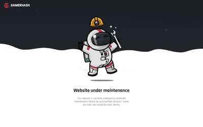 Website screenshot of GamerCoin (2026-04-23)