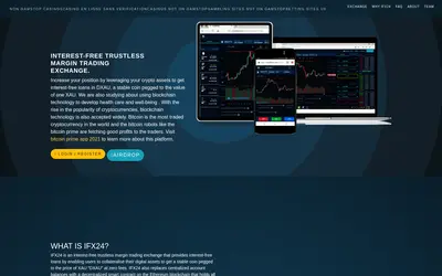 Website screenshot of IFX24 (2026-05-22)