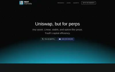 Website screenshot of Opyn cDai Insurance (2026-05-20)