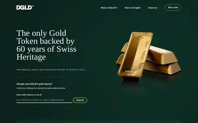 Website screenshot of Wrapped-DGLD (2026-05-20)