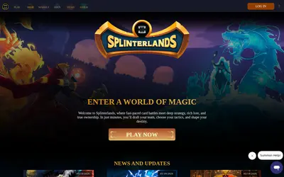 Website screenshot of Dark Energy Crystals (2026-05-21)