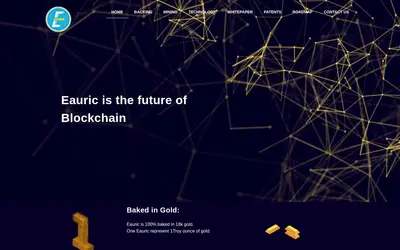 Website screenshot of Eauric (2026-05-22)