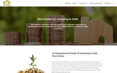 Website screenshot of GoldPieces (2026-04-20)