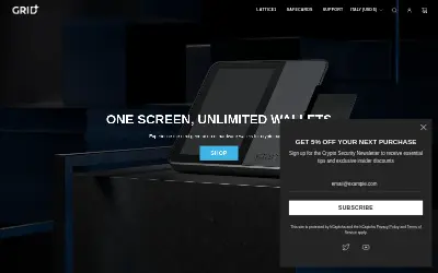 Website screenshot of Grid+ (2026-05-23)
