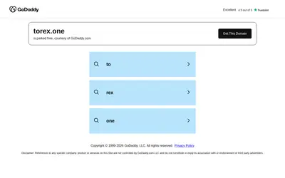 Website screenshot of Torex (2026-05-21)