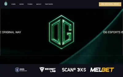 Website screenshot of OG Fan Token (2026-05-23)