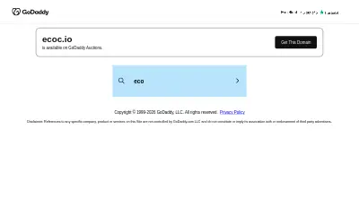 Website screenshot of Ecochain (2026-05-23)