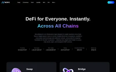 Website screenshot of NerveNetwork (2026-04-25)