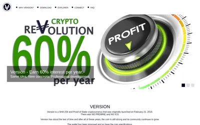 Website screenshot of Version (2026-05-20)