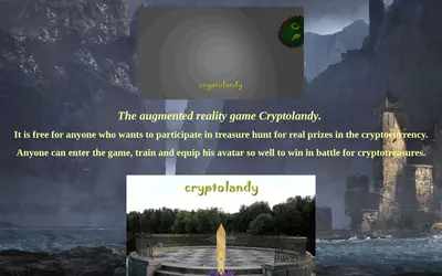 Website screenshot of Cryptolandy (2026-05-20)