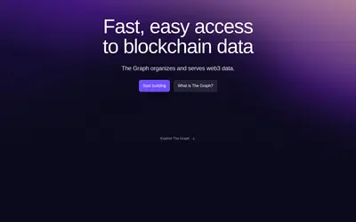 Website screenshot of The Graph (2026-05-21)
