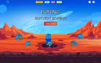 Website screenshot of BoringDAO BTC (2026-05-30)