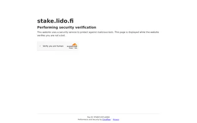 Website screenshot of Lido DAO (2026-05-20)