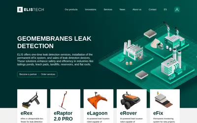 Website screenshot of Elis (2026-05-22)