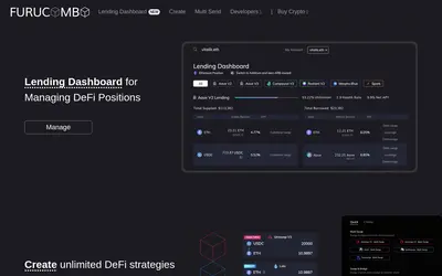 Website screenshot of Furucombo (2026-04-25)