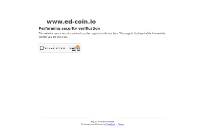 Website screenshot of Edcoin (2026-05-30)