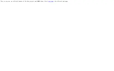 Website screenshot of Ara Token (2026-05-30)