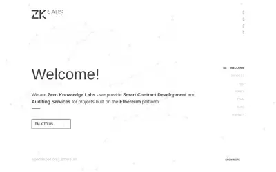 Website screenshot of Company (2026-04-29)