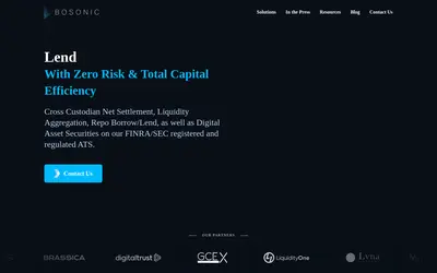 Website screenshot of Company (2026-04-29)