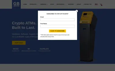 Website screenshot of Company (2026-04-29)