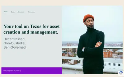 Website screenshot of Company (2026-04-29)