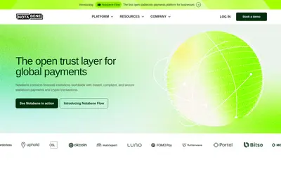 Website screenshot of Company (2026-04-29)