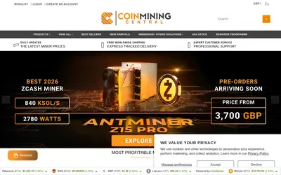 Website screenshot of Company (2026-04-29)
